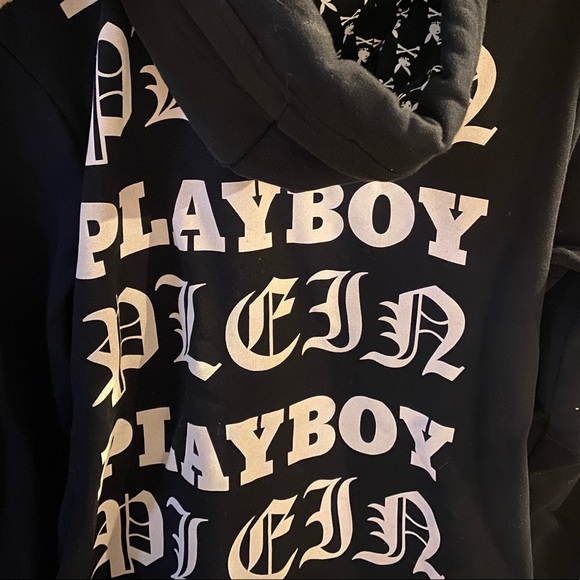 PHILIPP PLEIN x PLAYBOY Black 'Playboy Cover' Sweatshirt (unisex) - Picture 7 of 16